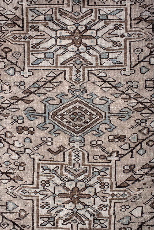 Antique Karaje Area Rug (3' x 4')